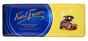 Fazer Hazelnuts in Milk Chocolate Bar