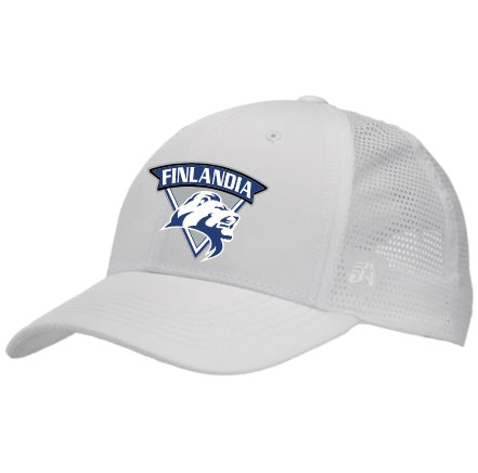 Lion Shield Hat - White